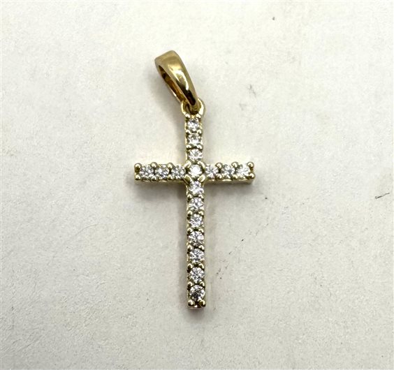 Charm Domar Donna Charm oro 9k in Oro Zircone CHOR-615-280 - CHOR-615-280